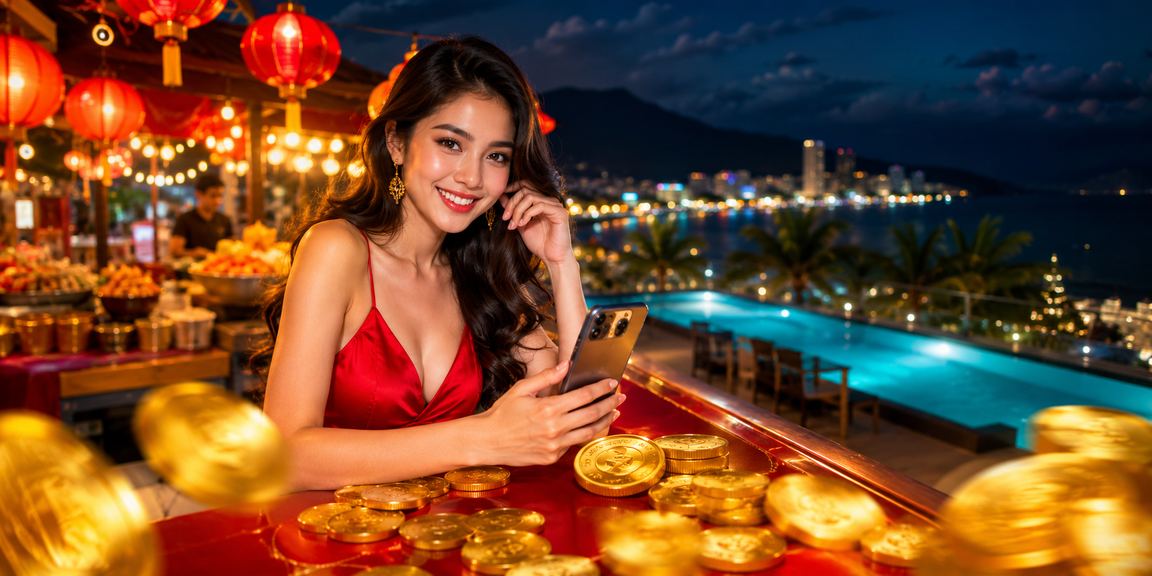 Không khí cá cược casino tại chợ đêm Nha Trang
