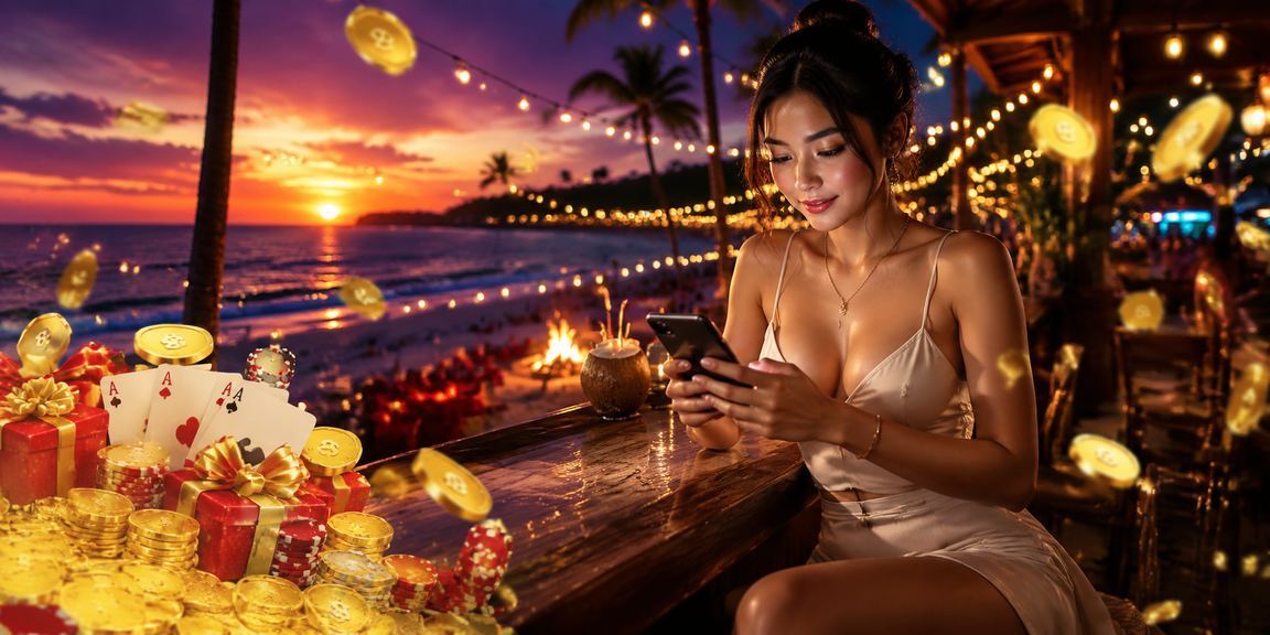 Người chơi tận hưởng trò chơi bài nhẹ nhàng trên bãi biển Phú Quốc